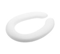 Sedile Wc Ragazzo Ragazza Cuscino Morbido PU Bianco per Casa e Viaggio | Copriwater Morbido, Semplice da Pulire, Anti-freddo, Design Utile, per Ragazzo Ragazza e Uso Domestico