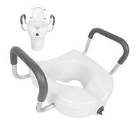 Sedile WC Rialzato, Rialzo Sedile WC Regolabile, Toilette Comoda NSXAYIWE con Braccioli Compatibile Per Anziani, Persone Postoperatorie, Donne Incinte E Altre Persone
