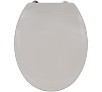 Sedile WC rigido Thermo MSV tortora - cerniere PS