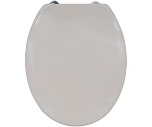 Sedile WC rigido Thermo MSV tortora - cerniere PS