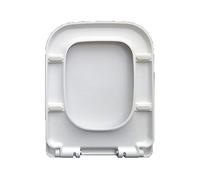 sedile WC, Sedile WC universale sedile quadrato goccia muta resina urea-formaldeide coperchio montato sopra(45 * 36cm)