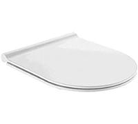 Sedile WC SLIM Roca NEXO bianco con coperchio SoftClose, abbassamento automatico