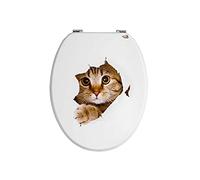 Sedile WC stampa Gatto