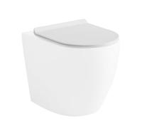 Sedile Wc Termoindurente - Traslato - Chiusura Rallentata Soft-Close - Materiale Antiurto E Antigraffio Bianco Linea Osaka