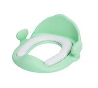Sedile Wc Training per Bambini in Silicone Verde, 1 Pezzo | Anello Trainer Sicuro, Superficie Antiscivolo, Aiuta il Piccolo a Diventare Indipendente