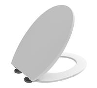Copriwater ovale in termoindurente bianco Bianco