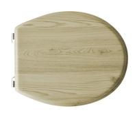 SEDILE WC UNIVERSALE IN LEGNO ACERO Acero Sedili Wc Universali Copriwater