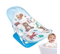 Sedili Da Vasca Per Bambini Sedile Bagno Pieghevole con Rete di Supporto da | Sdraietta Da Bagno Seggiolino Doccia per Neonato,Rete di Supporto Pieghevole Doccia e Vasca, Sedile da Ba