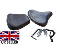 Sedili Doppio Separati Neri Per Royal Enfield Electra Bullet Std Harley