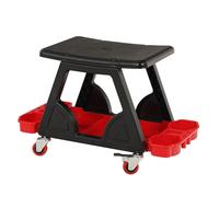 Sedili Per Garage/negozio Con Rotelle Sgabello Meccanico Con Vassoio Attrezzi Sedia Auto Sedile Mobile Meccanico