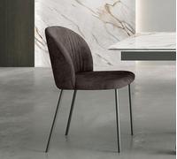 Sedit Sedia Agata con struttura in metallo e seduta a scelta