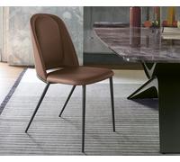 Sedit Sedia Seventy con struttura in metallo e seduta a scelta