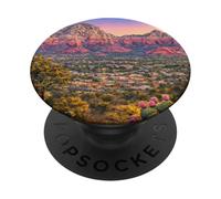 Sedona Arizona Red Rock Deserto e Flora PopSockets PopGrip Adesivo