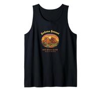Sedona Arizona Red Rock Tramonto Camping Adventure Canotta