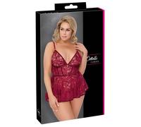 Seducente Babydoll Di Cottelli CURVES: Lussuoso Pizzo, Anpassbare