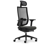 Sedus, Se:do PRO Light 2, sedia da ufficio ergonomica, membrana a rete, antracite, supporto lombare, supporto cervicale, regolabile in altezza