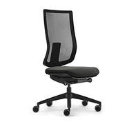 Sedus Se:do Pro Light, sedia girevole, membrana a rete antracite, schienale regolabile, altezza regolabile 40-52 cm, portata fino a 130 kg, angolo di apertura 23°