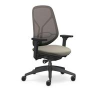 Sedus Se:Kit Pro Sedia da ufficio ergonomica con rivestimento a membrana, braccioli 3D, seduta con regolazione della profondità, altezza regolabile 40-53 cm, portata fino a 150 kg, Made in Germany