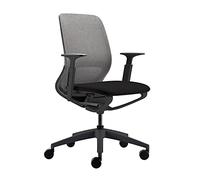 Sedus se:motion net, sedia girevole da ufficio, con membrana in rete, imbottitura in rete, braccioli regolabili, altezza regolabile 42-52,5 cm, portata fino a 130 kg, angolo di apertura 23°