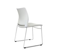 Seduta attesa Alpha APS - senza braccioli - bianco - Unisit