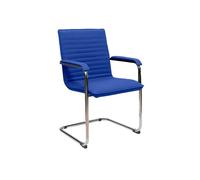 Seduta attesa CYNDY - ecopelle - blu - Unisit