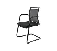 Seduta attesa Light LLS - con braccioli inclusi - nero - Unisit