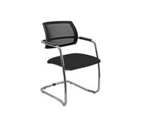 Seduta attesa Lithium LTLTN - con braccioli inclusi - nero - Unisit