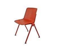 Seduta attesa Plus - senza braccioli - rosso - Unisit