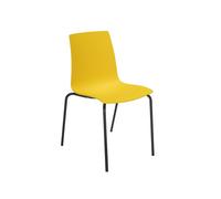 Seduta Candy - PPL - giallo/nero opaco - Grandsoleil