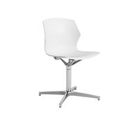 Seduta Home/Office No Frill NFG - senza braccioli - bianco - Unisit
