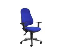 Seduta operativa Ariel AISYC - con braccioli regolabili - blu - Unisit