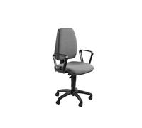 Poltrona sedia operativa Jupiter GRIGIO con braccioli UNISIT