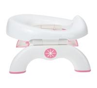 Seduta Pieghevole Portatile per Plastica Rosa da Viaggio | Famiglie in Movimento, Uso in Casa e Bagno Pubblico, Stabile, Salvaspazio, Design Adorabile