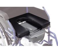 Seduta Rigida con WC x Sedia a Rotelle Carrozzina DA 45CM Art. CPA110-45