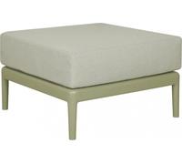 Seduta Salotto con Cuscino 69x70x42 cm Grigio/Verde