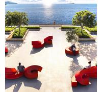 Seduta-scultura modulare TWIST di Plust