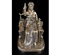 Seduti Giustizia Figura Su Trono - Veronese Dea Greca Giustizia