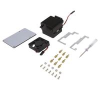 SEE-15812 Goffrato Raspberry Pi L: 41 mm W: 58 mm H: 35 mm Colore: nero 5VDC