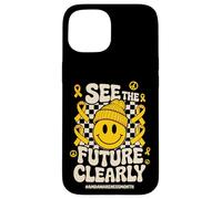 See The Future Clearly AMD Low Vision Awareness Month Custodia per iPhone 15