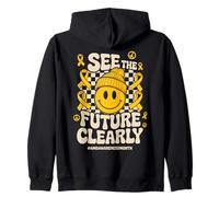 See The Future Clearly AMD Low Vision Awareness Month Felpa con Cappuccio