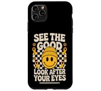 See The Good Look After Your Eyes AMD Low Vision Awareness Custodia per iPhone 11 Pro Max