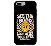 See The Good Look After Your Eyes AMD Low Vision Awareness Custodia per iPhone 7 Plus/8 Plus