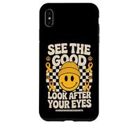 See The Good Look After Your Eyes AMD Low Vision Awareness Custodia per iPhone XS Max
