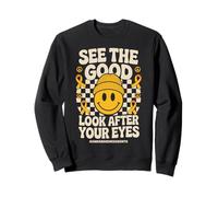 See The Good Look After Your Eyes AMD Low Vision Awareness Felpa