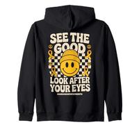 See The Good Look After Your Eyes AMD Low Vision Awareness Felpa con Cappuccio