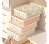 See-Through Closet Organizer Storage Bags, Sheet Closet Organizers and Storage (4 PCS,AS shown)