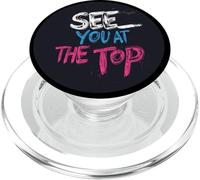 See You at the Top Stamp per gli amanti del discorso PopSockets PopGrip per MagSafe