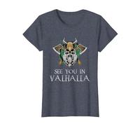 See You in Valhalla - Viking Norway Norse Mythological Maglietta, Donna, Pervinca, S