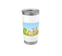 See You Later Alligator Funny Animal Goodbye Rime per bambini Bicchiere termico in acciaio inox doppia parete