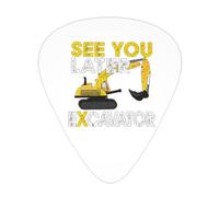 See You Later Excavator Plettri per chitarra Plettri per chitarra basso 12 pezzi